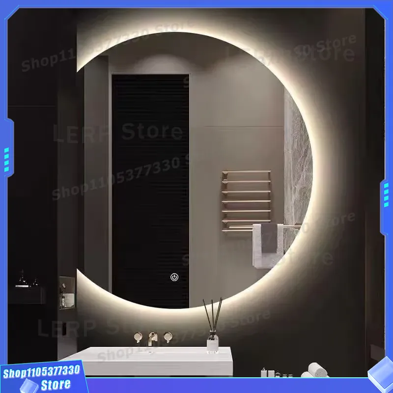 Decor Lighting Solution - Espejo de Pared LED Moderno, Diseño