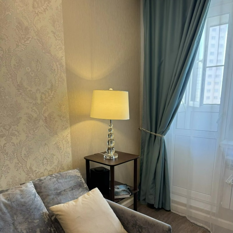 Lighting Room Decor Photo - Lámpara de Escritorio de Cristal Moderna