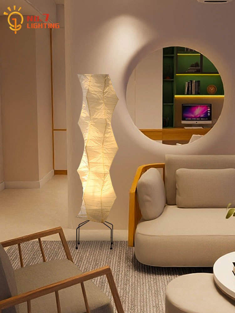 Floor Lamp Tripod - Wabi-sabi Akari Noguchi Yong lámpara de