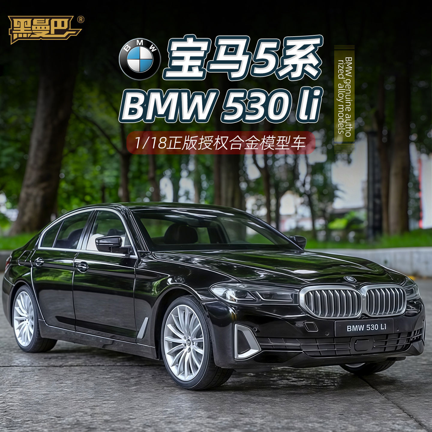 Ok Lighting Decor - OK 1:18 BMW 530li coche en