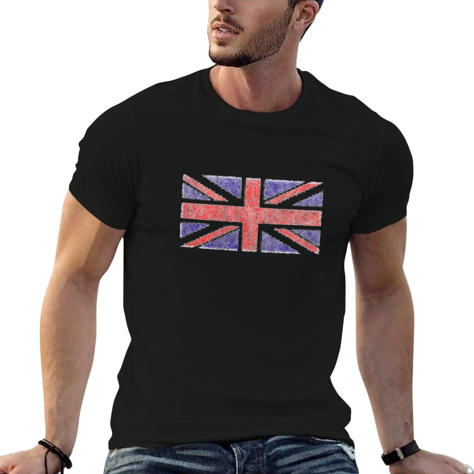 Union Lighting & Decor Hours - Camiseta vintage con la bandera del