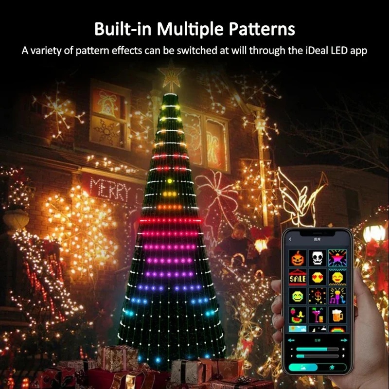Lighting Decor For Home - Luces de Árbol de Navidad con