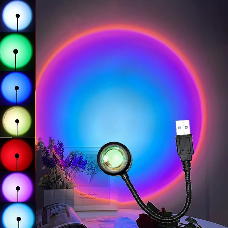 Lighting Room Decor Photo - Decoración creativa de proyección de pared,