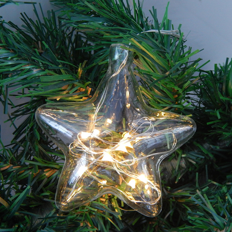 Pendant Lighting Christmas Decor - Paquete de 8 Adornos Colgantes de
