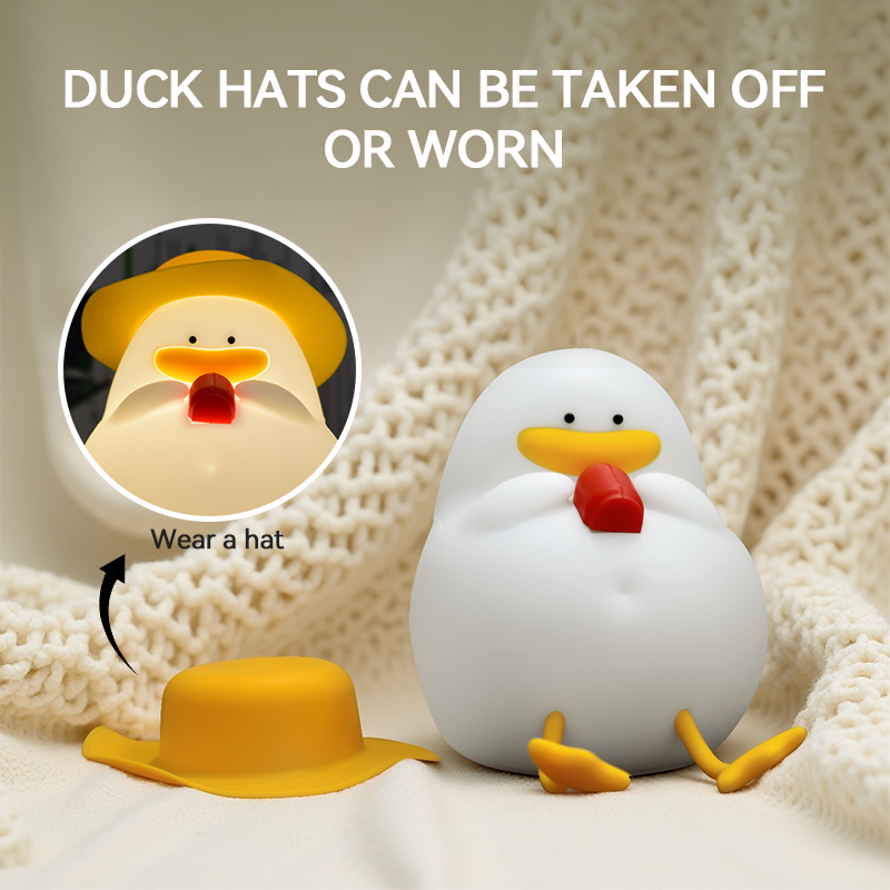 Lighting Decor For Home - Luz nocturna Happy Duck, lámpara de
