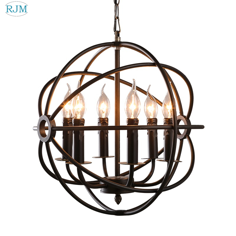 Lzpz Rui Decor Lighting Store - Candelabro de vela de Loft Industrial