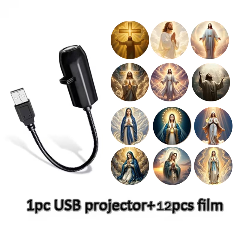 Ambient Lighting Decor For Room - Lámpara de Proyección USB con Patrón