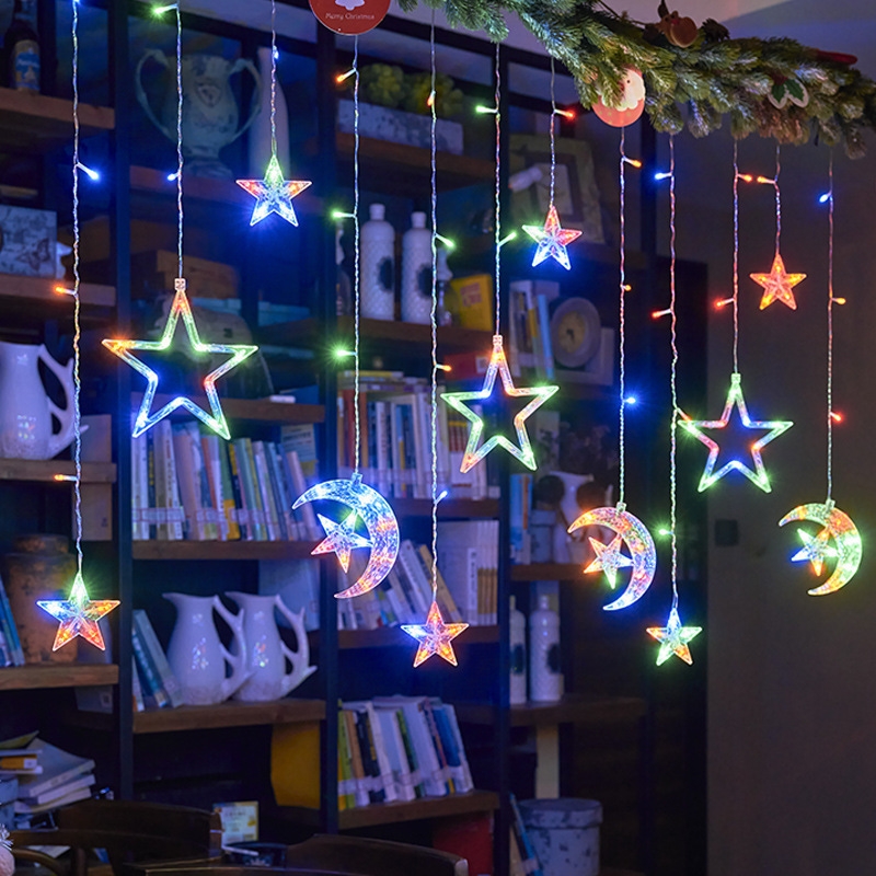 Pendant Lighting Christmas Decor - Tira de luces LED colgantes de
