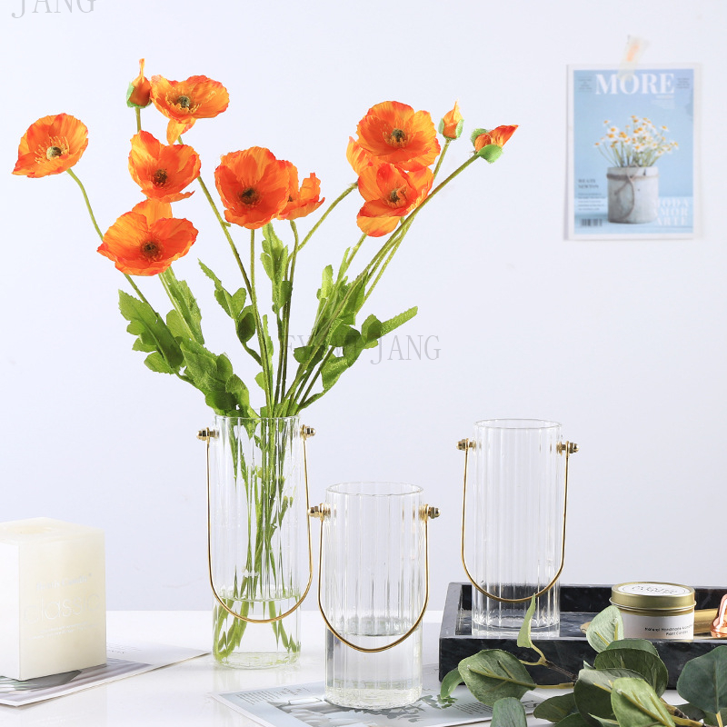 Jarrón de Vidrio Creativo Nórd - Lighting Room Decor Photo reseña y precio