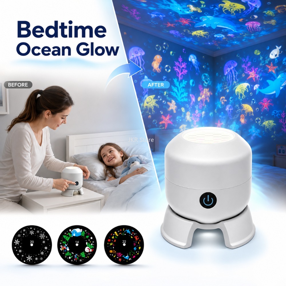 Lámpara Proyector LED Giratori - Ambient Lighting Decor For Room reseña y precio