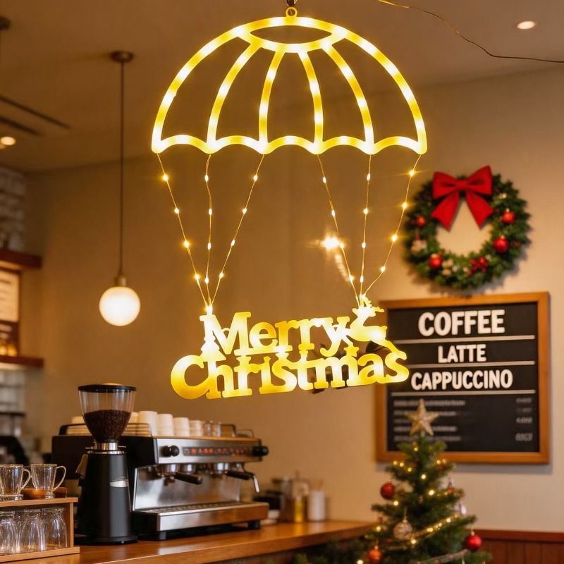 Guirnalda de luces LED con for - Pendant Lighting Christmas Decor reseña y precio