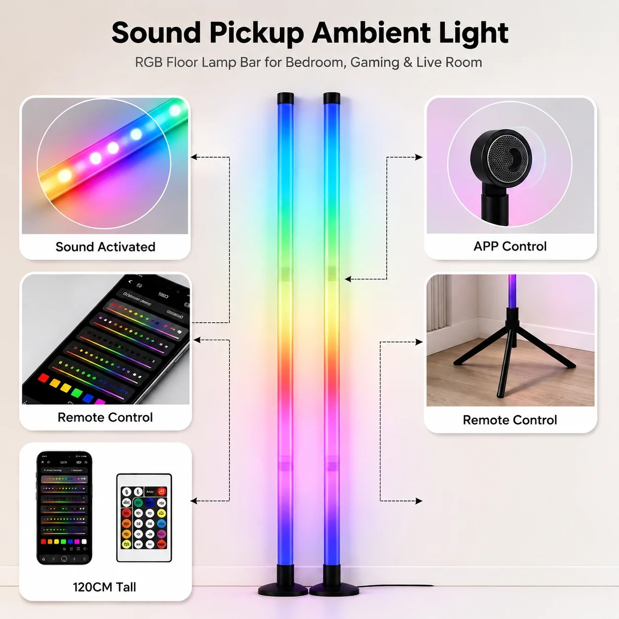Paquete de 2 Lámparas de Esqui - Ambient Lighting Decor For Room reseña y precio