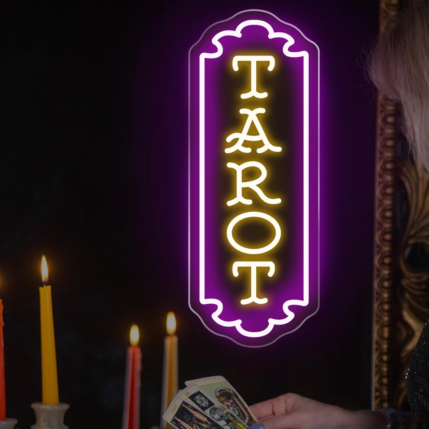 Letrero Luminoso de Tarot con  - Lighting Decor Room reseña y precio