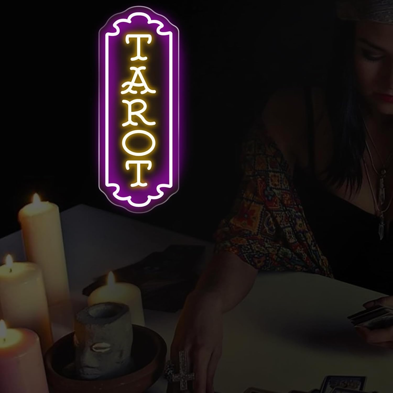 Letrero Luminoso de Tarot con  - Lighting Decor Room reseña y precio