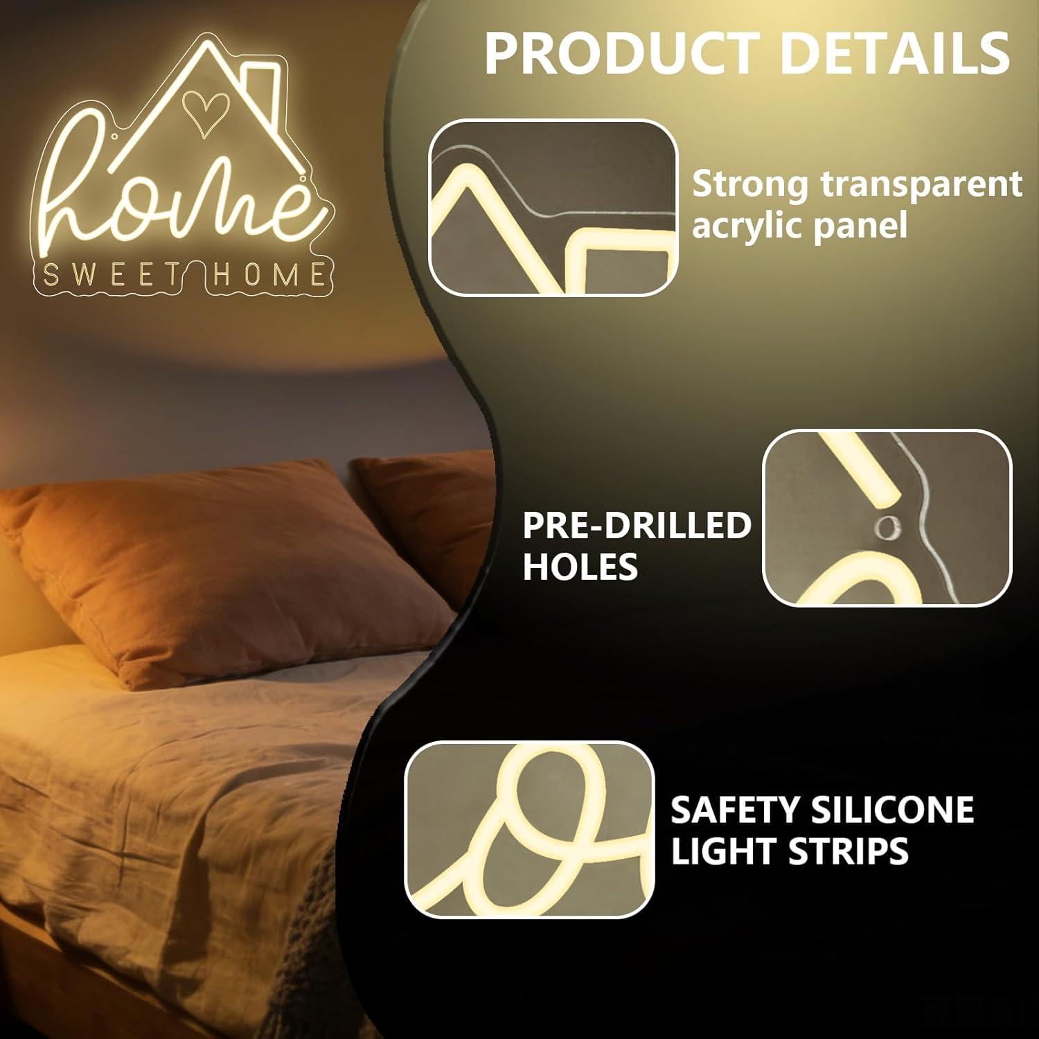 Letrero Luminoso LED USB Regul - Lighting Decor Room reseña y precio