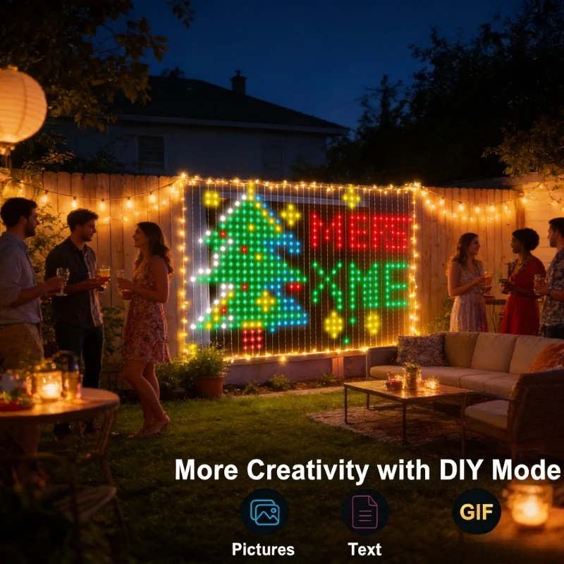 Luces de cortina inteligentes  - Lighting Decoration For Wedding reseña y precio