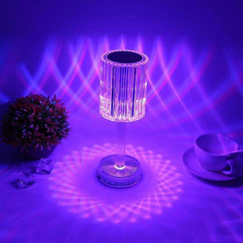 Lámpara de mesa de cristal de  - Lighting Decoration Ideas For Home reseña y precio