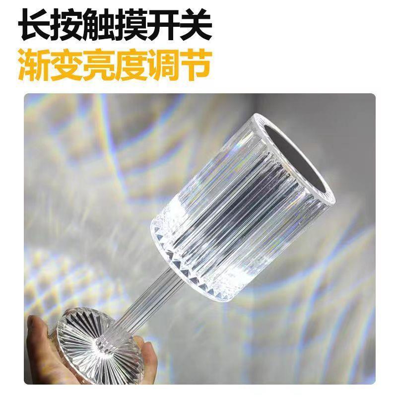 Lámpara de mesa de cristal de  - Lighting Decoration Ideas For Home reseña y precio