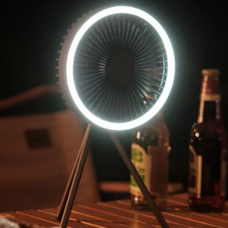 Ventilador Portátil de Camping - Floor Lamp Tripod reseña y precio