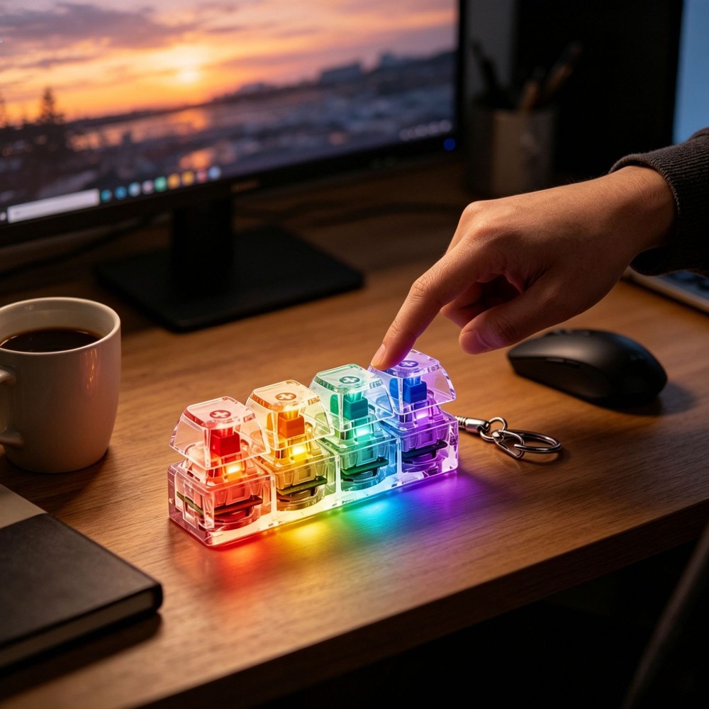 Llavero con Luz LED y Botón de - Lighting Decoration Ideas For Home reseña y precio