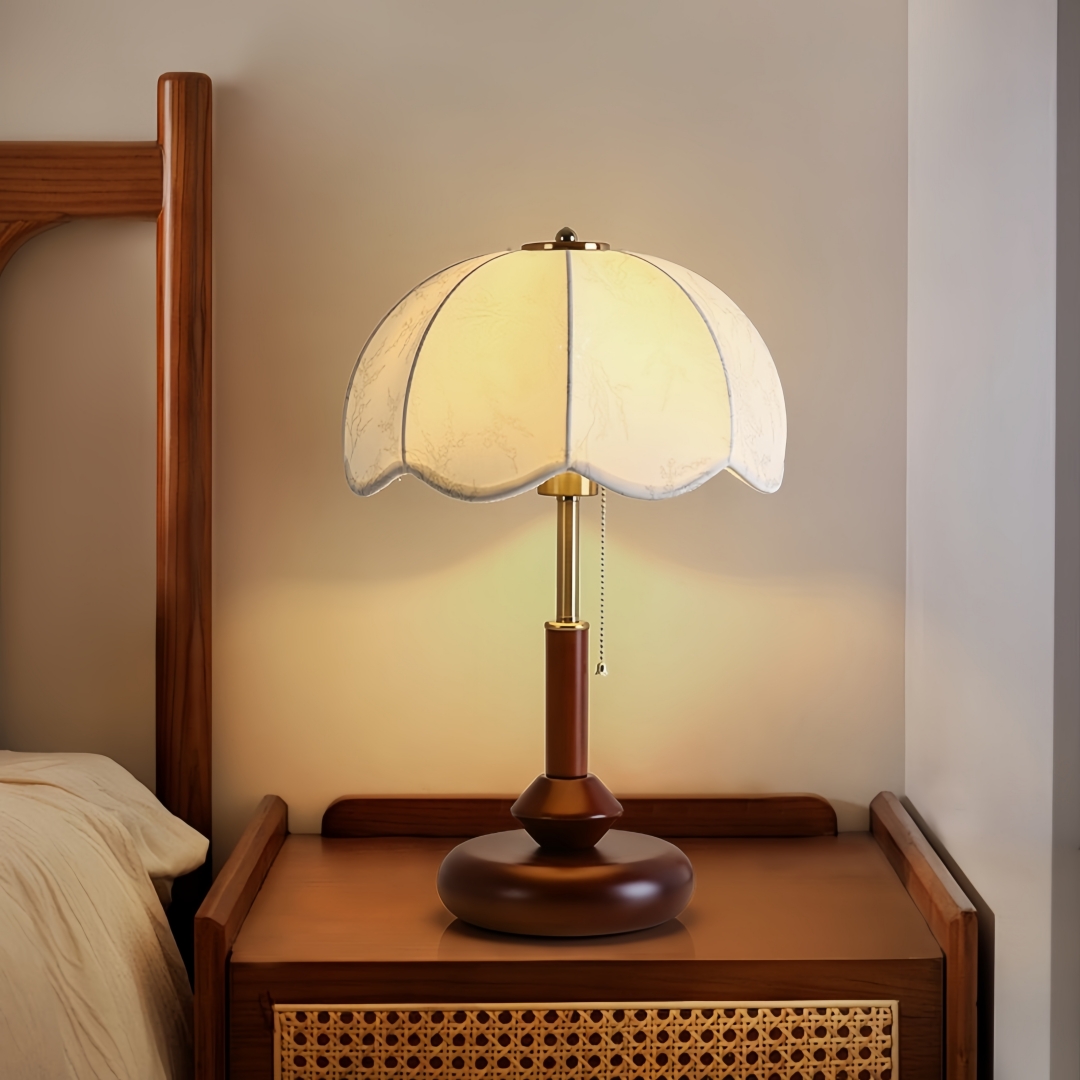 Lámpara de Mesa Vintage con Fo - Lighting Decor Room reseña y precio