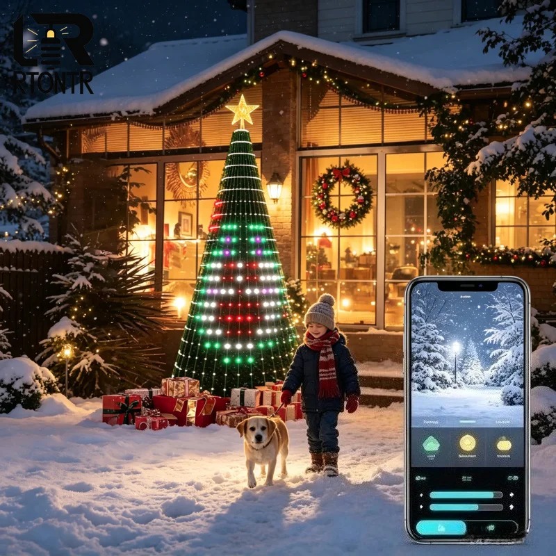 Luces de Árbol de Navidad con  - Lighting Decor For Home reseña y precio