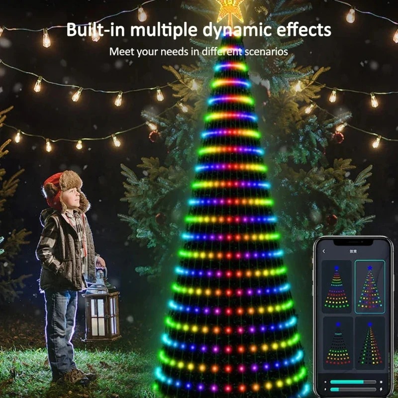 Luces de Árbol de Navidad con  - Lighting Decor For Home reseña y precio