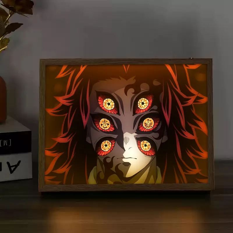Figuras de acción Demon Slayer - Lighting Room Decor Photo reseña y precio
