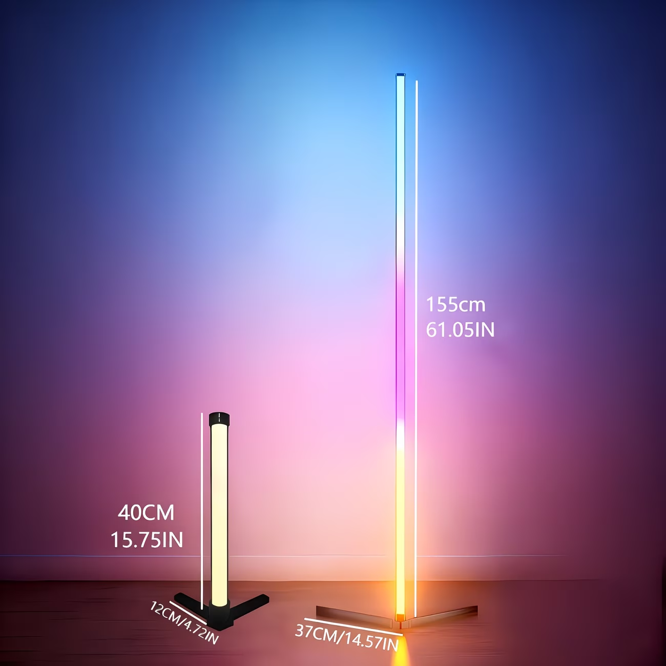 Lámpara de pie inteligente RGB - Floor Lamp Tripod reseña y precio