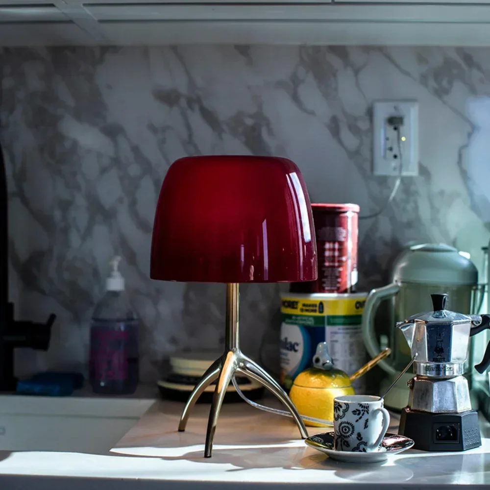 Lámpara de Mesa de Vidrio Vint - Floor Lamp Tripod reseña y precio