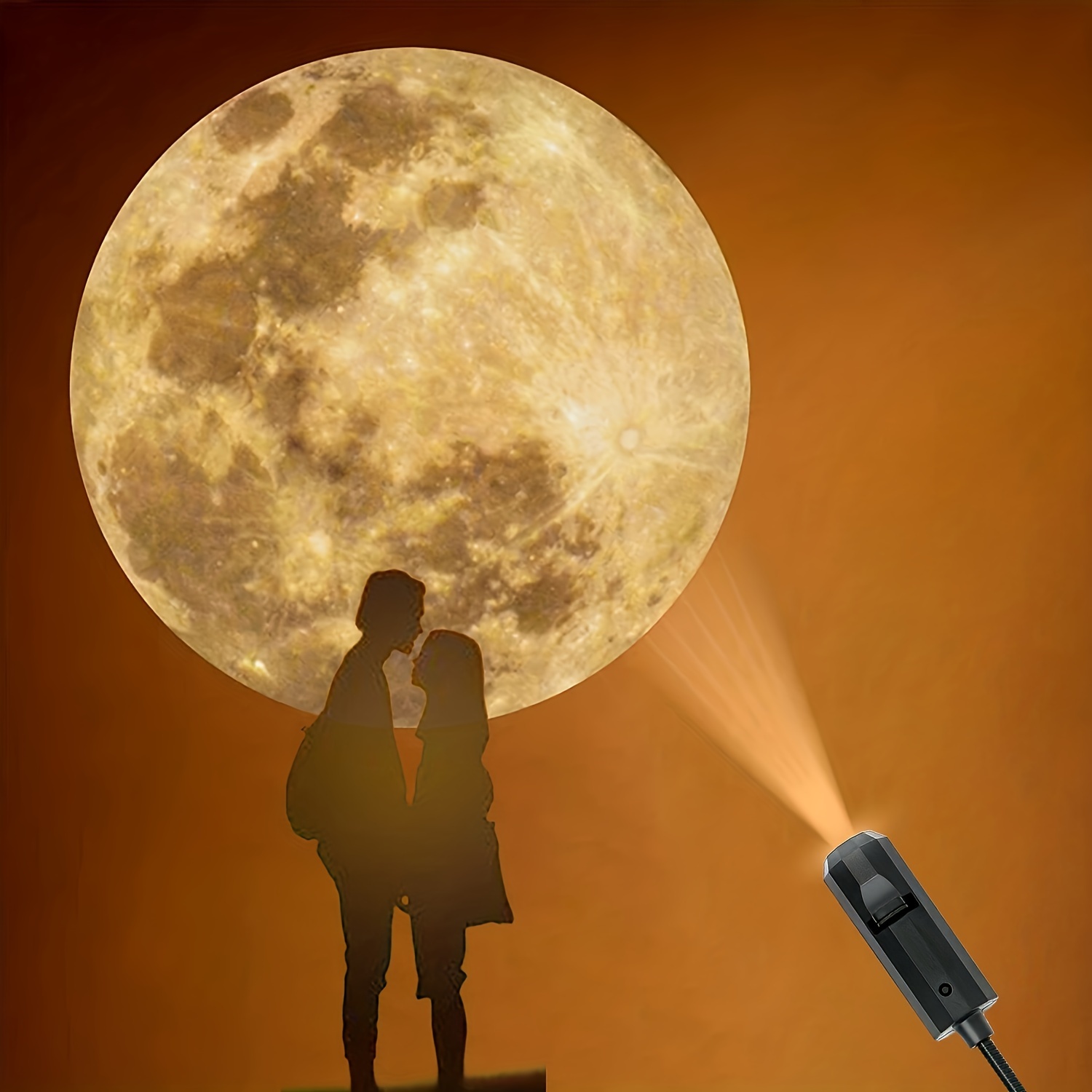Proyector de Luna y tierra, lu - Lighting Room Decor Photo reseña y precio