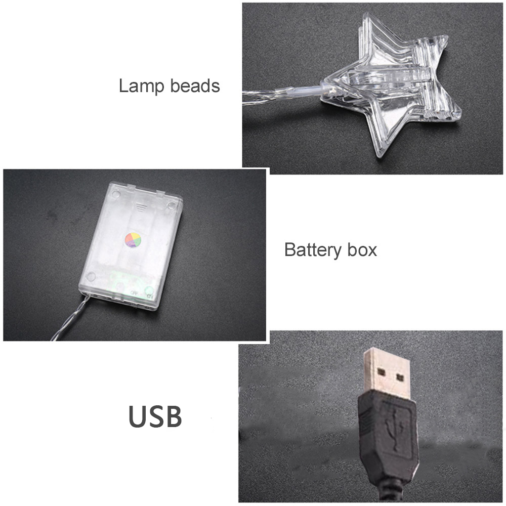 3M 10M LED estrella foto Clip  - Lighting Room Decor Photo reseña y precio