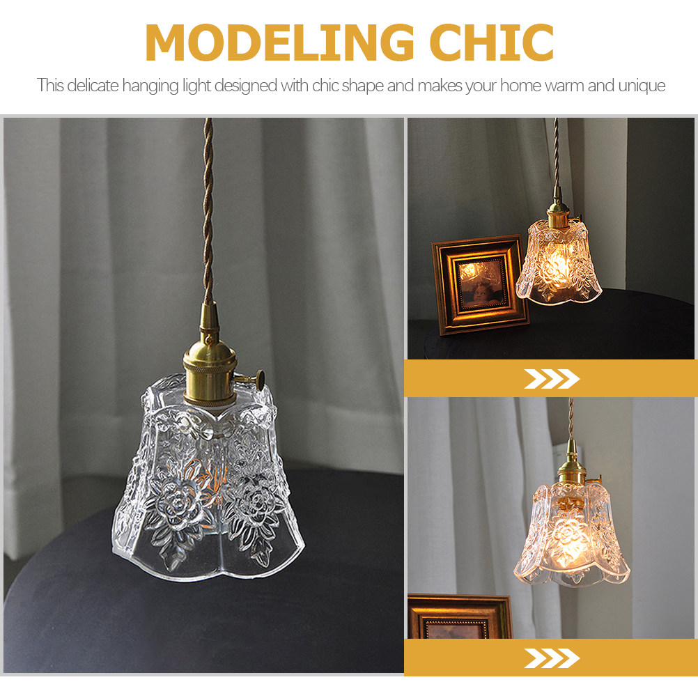 Lámpara Colgante de Vidrio Ret - Lighting Decoration Ideas For Home reseña y precio