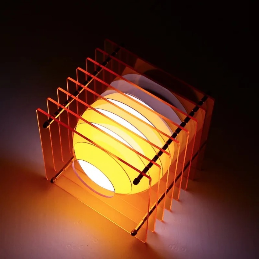 Lámpara Lunar DIY de Acrílico  - Lighting Decor Room reseña y precio