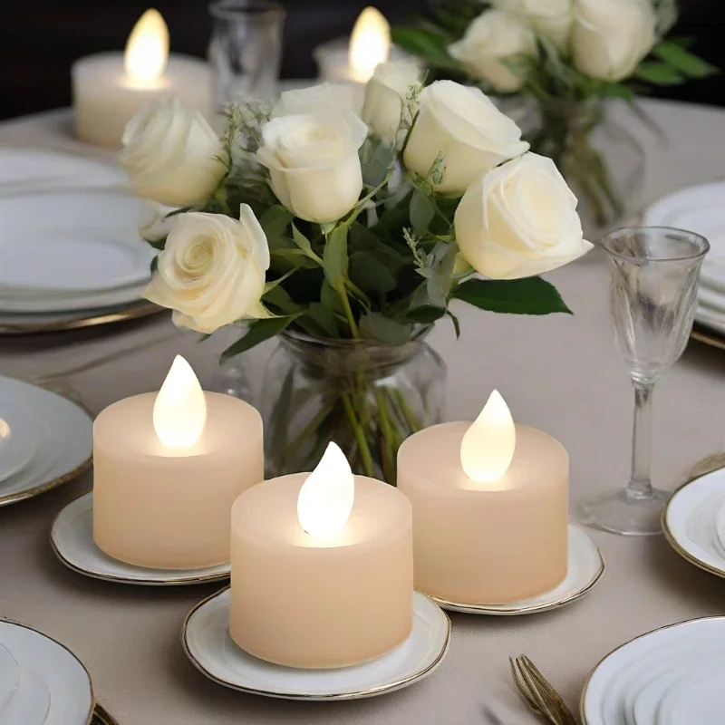 Nuevas Velas LED sin Llama con - Lighting Decoration For Wedding reseña y precio