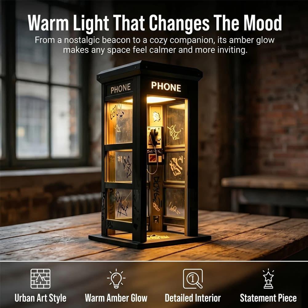 Lámpara de mesa estilo cabina  - Lighting Decor For Home reseña y precio