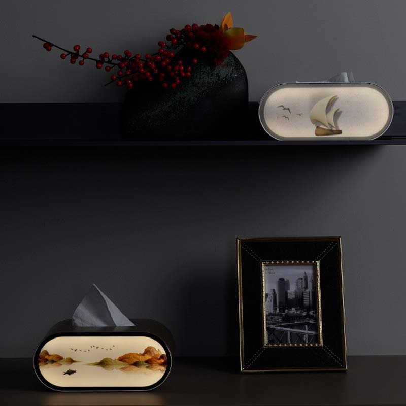 Caja de pañuelos con luz noctu - Lighting Decoration Ideas For Home reseña y precio