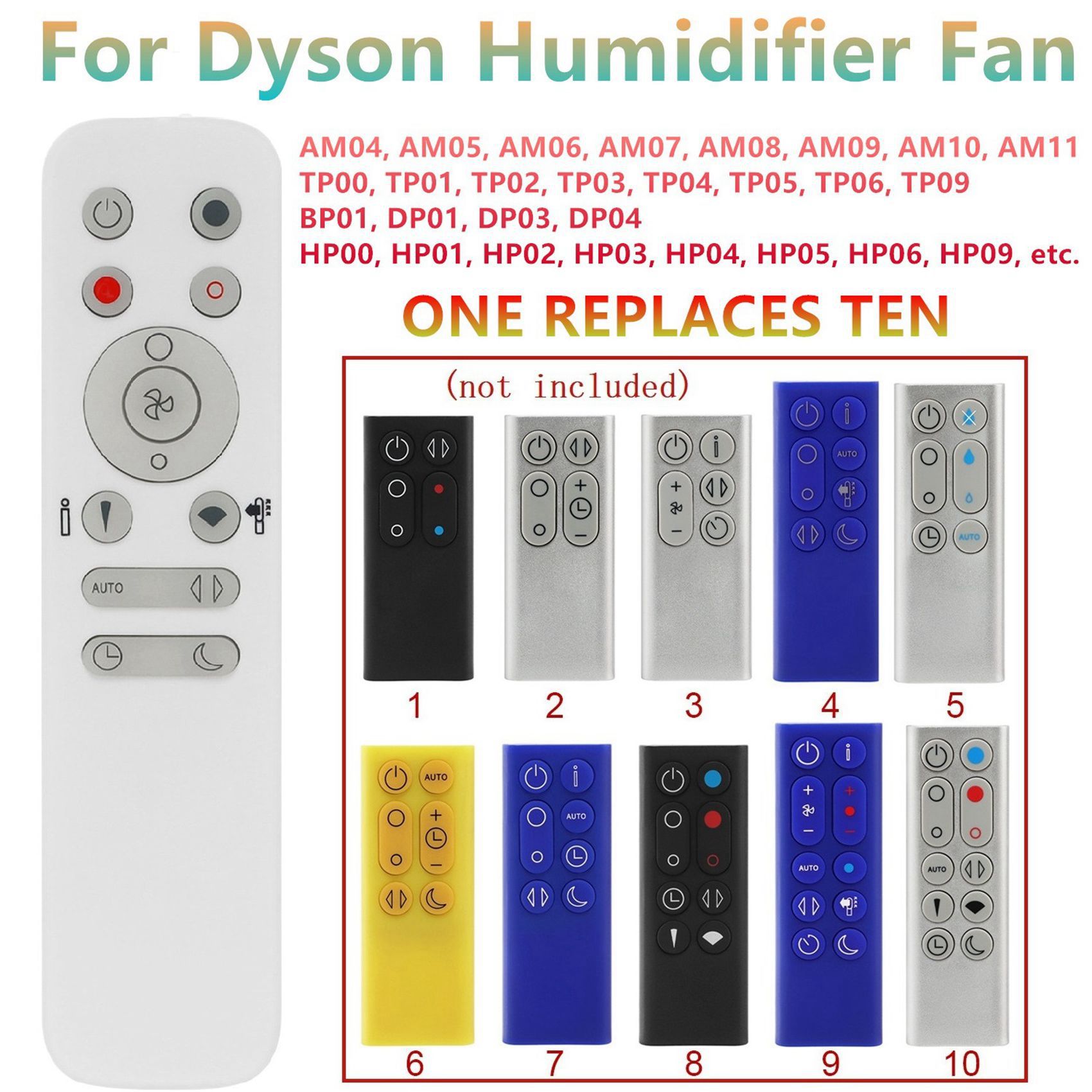 Nuevo Control remoto 10 en 1 p - Dyson Fan Am07 reseña y precio