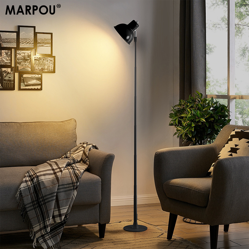 MARPOU Lámpara de pie ajustabl - Floor Lamp Tripod reseña y precio